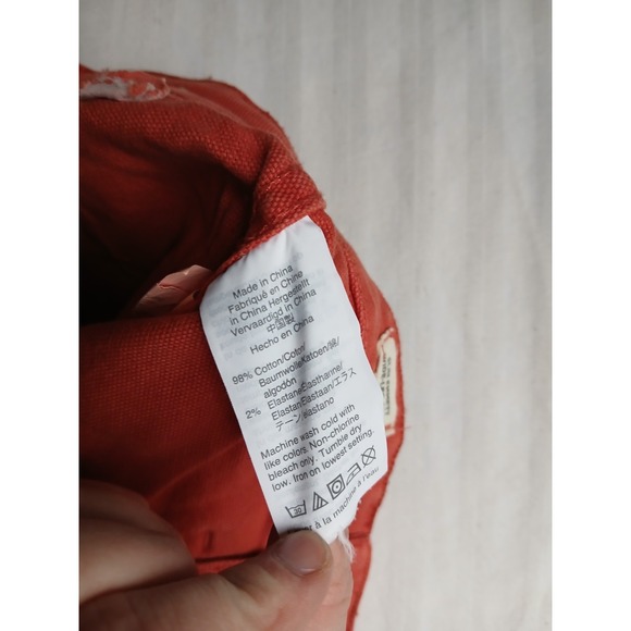 Madewell Pants 27 Slim Emmett Wide Leg Crop Cotton Stretch Boho High Rise - Picture 9 of 12